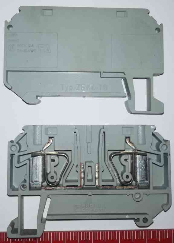 Rozpojovací svornice - ZFK 4-TG  Phoenix Contact .. použitý/used