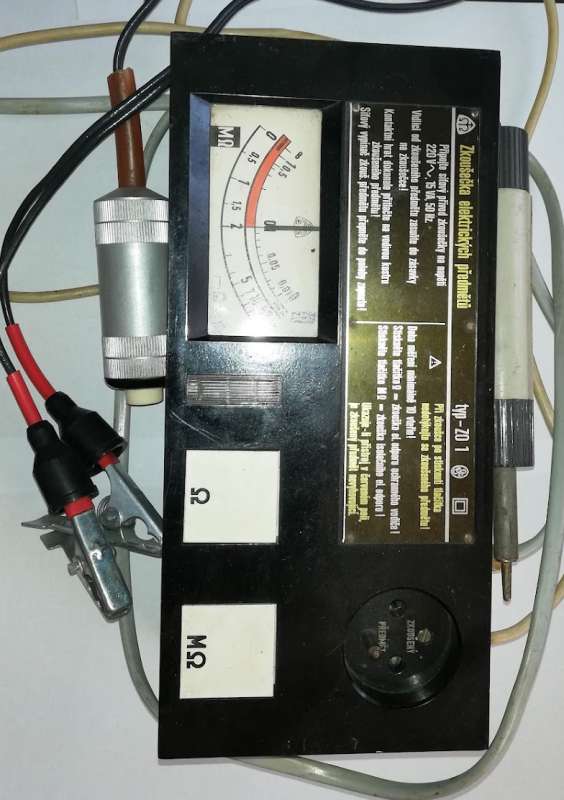 ZO1 Zkoušečka elektrických předmětů, bez transportního obalu