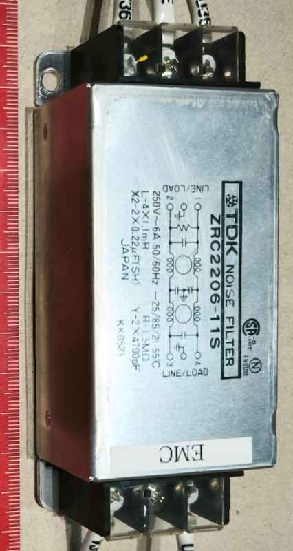 ZRC2206-11S - TDK noise filter  .. použitý / used