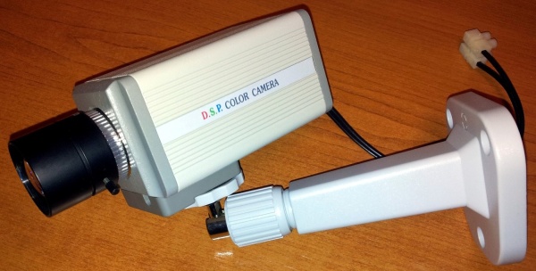 kamera CC42  + držák SC150 + objektiv NTL0616F (6mm F1,6)