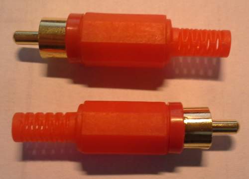 cinch VK118 červený, zlacený  .. balení 200ks za 120Kč