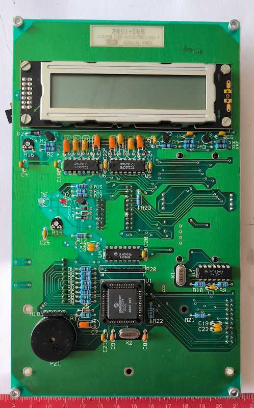 deska s LCD 2x20zn., PIC16C6404/L, ... na ND