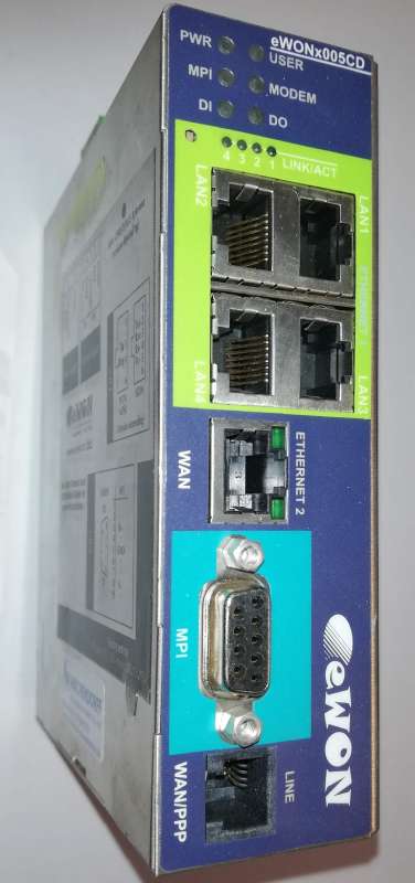 Ewon Cd eWON2005CD/MPI/ethernet .. použitý / used .. cena na dotaz / price on ...