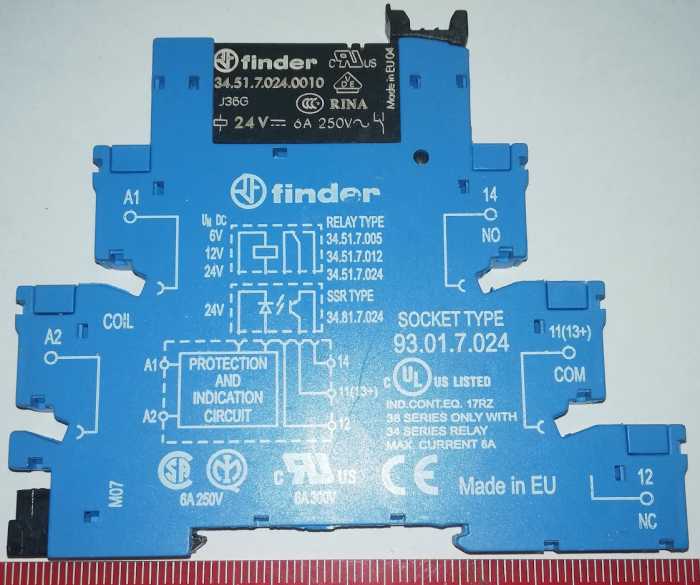 patice FINDER 93.01.7.024 + relé ..