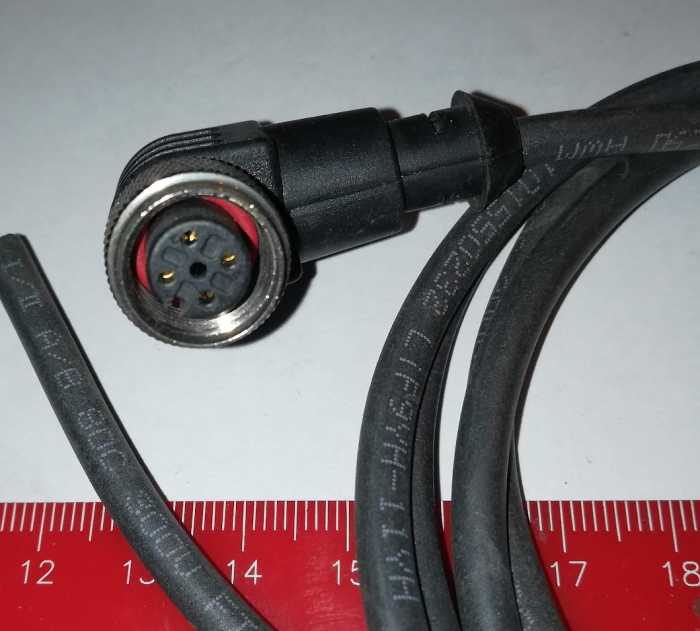 kabel s konektorem pro automatizaci (005), 1,3m, použitý / used