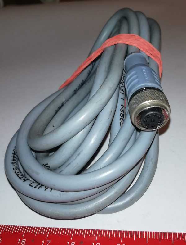 kabel s konektorem pro automatizaci (009), 2m, použitý / used