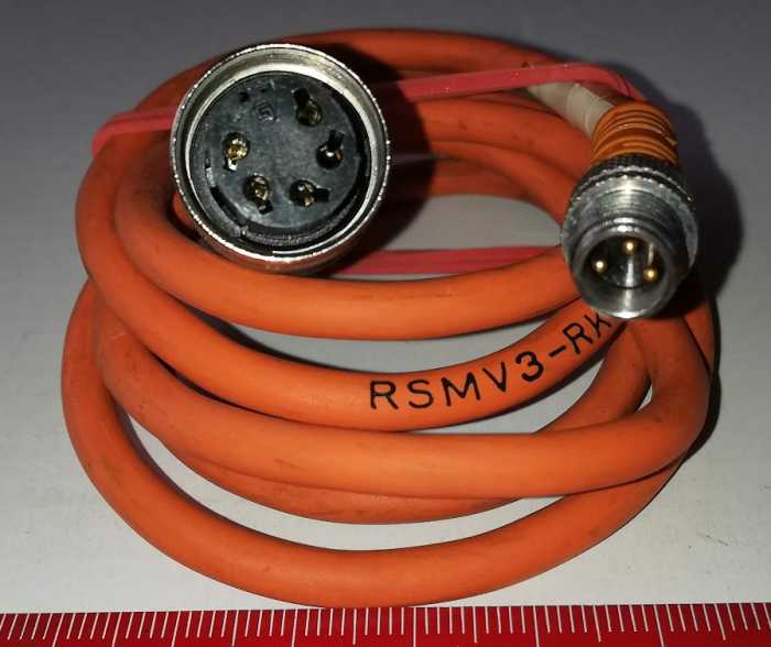 propojovací kabel s konektory, 1m, profi  (018)  .. použitý / used