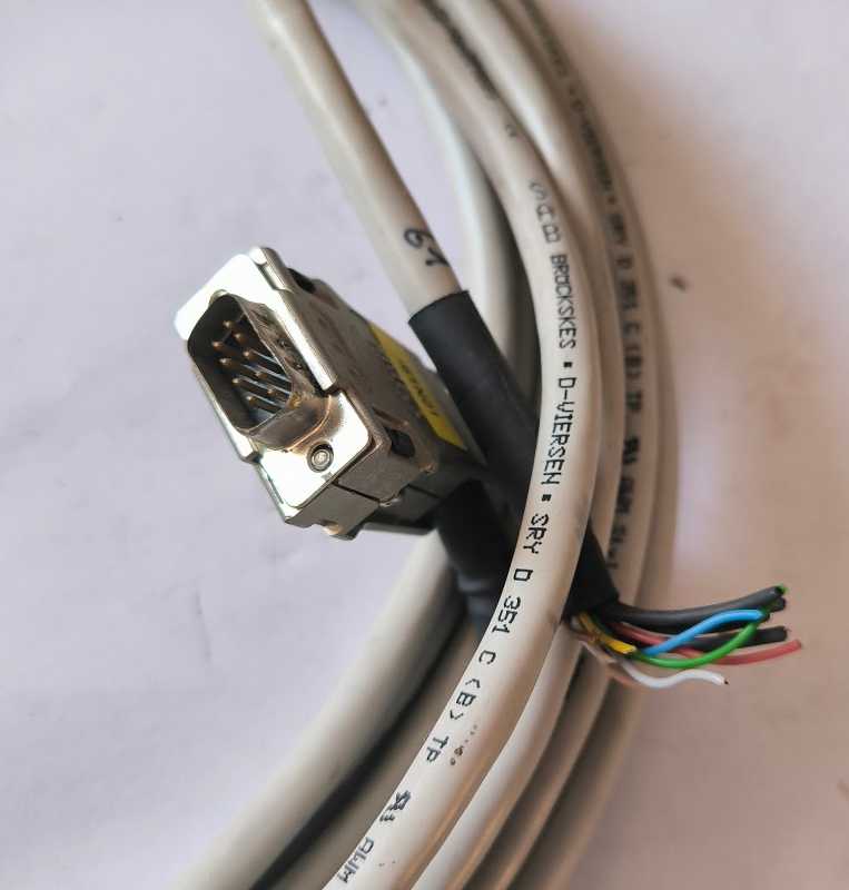 kabel k pohonům FESTO, 9pin, AWM Style 2464 80°C 300V, délka cca 6m, z demontáže