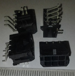 konektor-211 .. konektor 6pin černý, dle foto