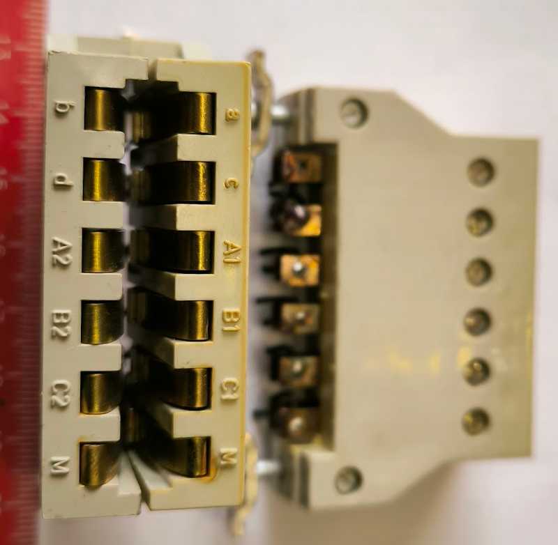 konektor-414 - neupřesněný typ, 2x6pin, starší typ, zlacené kontakty   .. cena na dotaz / price on request