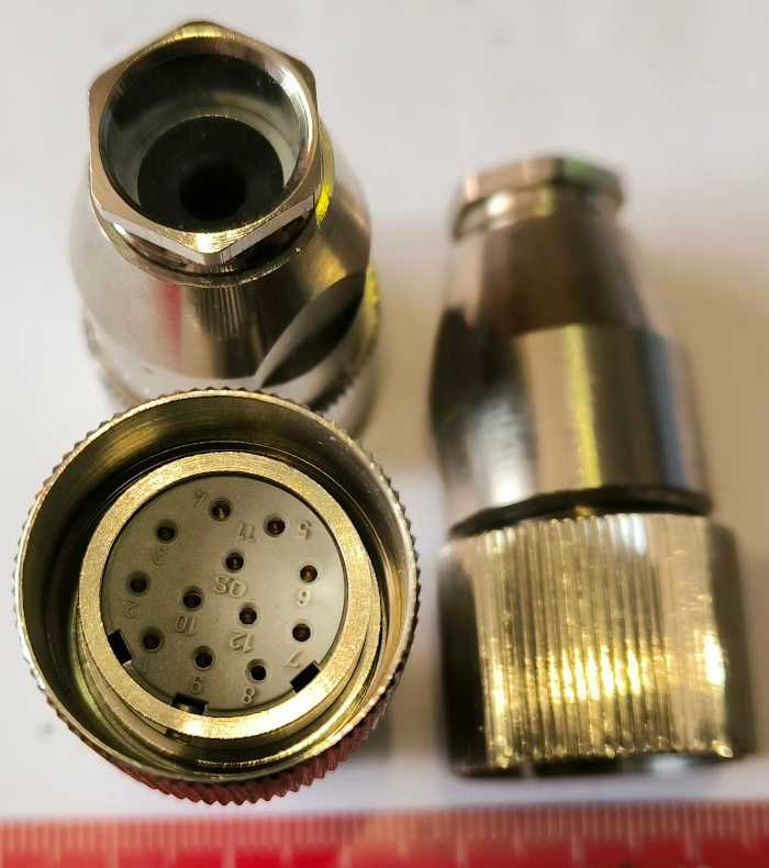 konektor-415 - neupřesněný typ, 12pin, nové   .. cena na dotaz / price on request