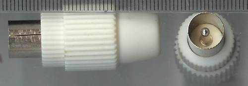 Anténní konektor typ 2   ...balení 200 ks za 100 Kč