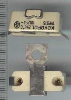 Teplotní pojistka KOVOPOL typ 915, 250°C