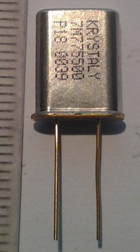 krystal 8.114500 MHz, zlacené vývody