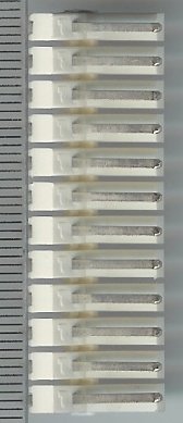 lista-003 - 12pin, rozteč 3,96mm .. balení 7ks za 30 Kč