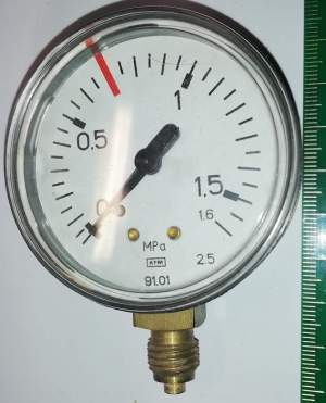 manometr 0-1,6MPa, KFM, 60mm