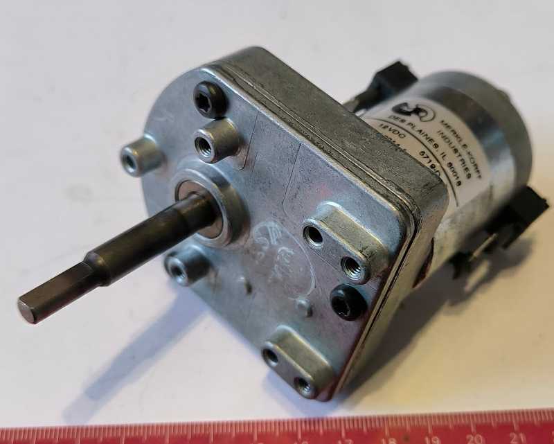 motor s převodovkou12VDC Merkle-Korff model: 245-13944-1 - 28399 -  nový, 12Vdc    .. cena na dotaz / price on request