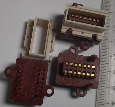 patice DIL dvoudílná 16 pin