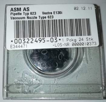 Pipette typ 623 Vectra E130i  Vaccuum Nozzle Type 623 ..  .. cena na dotaz / price on request