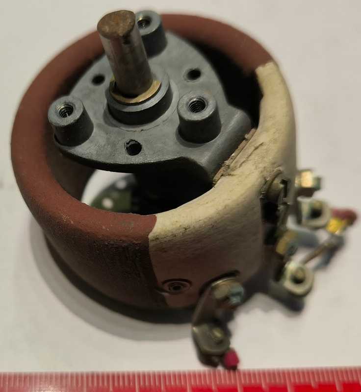 R potenciometr drátoý výkonový 250R 50W  .. použitý / used