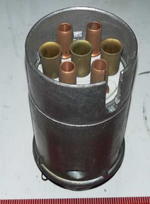 zástrčka na kabel pro připojení přívesu - starý typ - 7pin