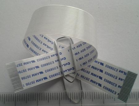 plochý káblik 24pin 15cm