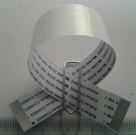 plochý káblik 24pin 15cm