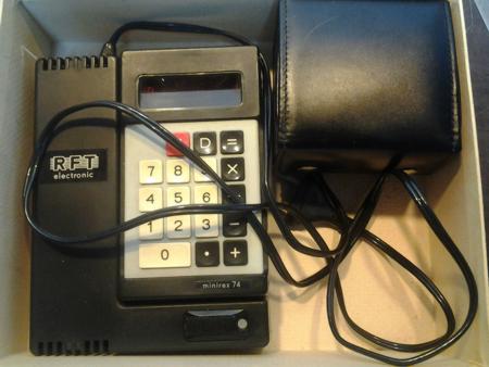 kalkulačka MINIREX 74 RFT   .. cena na dotaz / price on request