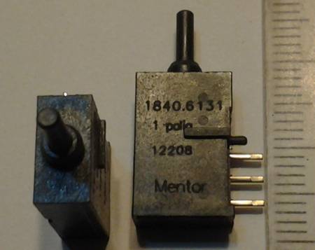 1 pol tlačítko 90G 1W J MENTOR