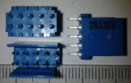 konektor 2x5pin .. balení 40ks za 50Kč