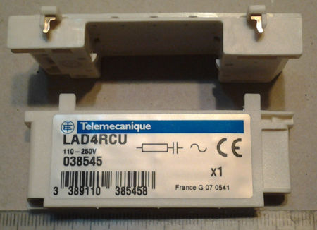 TELEMECANIQUE LAD4RCU - SUPPRESSOR, 110-240V