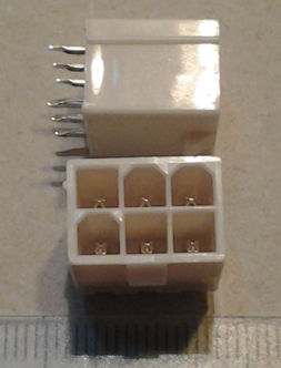 konektor 6pin .. balení 20 ks za 100Kč