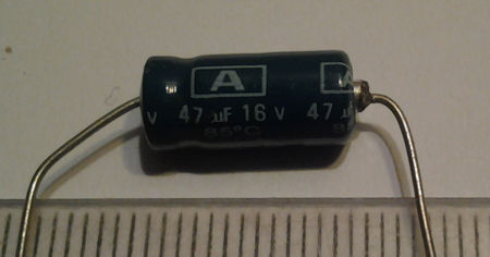 není skladem - C - 47uF/16V  .. balení 110ks za 50Kč