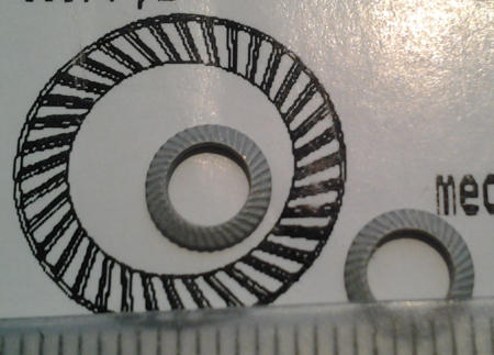 podložka .. balení 800ks za 100Kč