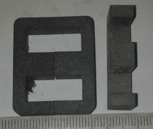 E32/7,8 -neznámý materiál a Al  .. balení 10 párů za 50Kč