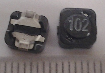 cívka 1000uH 0,13A 20% - SMFS6020-606593-T   .. balení 100ks za 60Kč