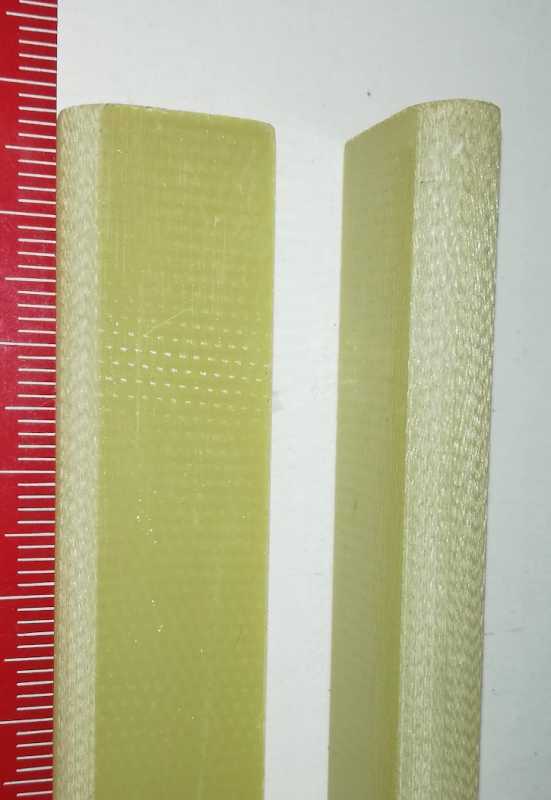 sklotextilová tyčka (119) 185x17x5mm, skošená hrana