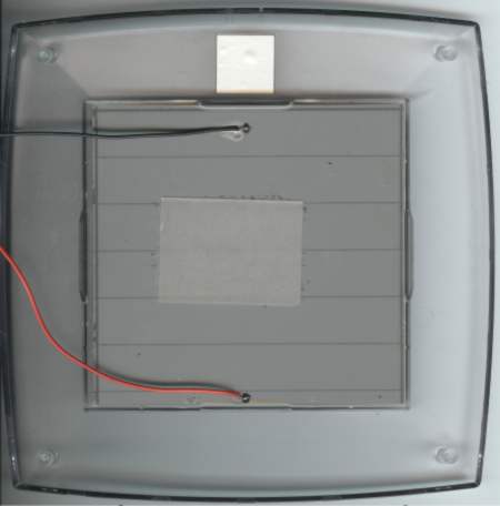 solar-042 ..střední modul (solar-002) v plast. rám. ..80 Kč