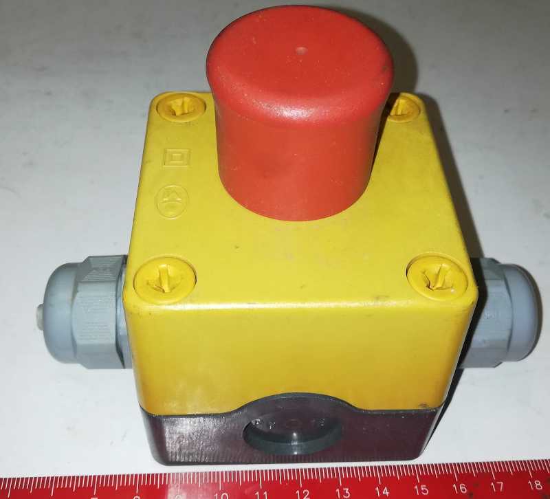 Spínací krabička (005) Moeller s jednotkou EK01C + EK10C .. použitý/used