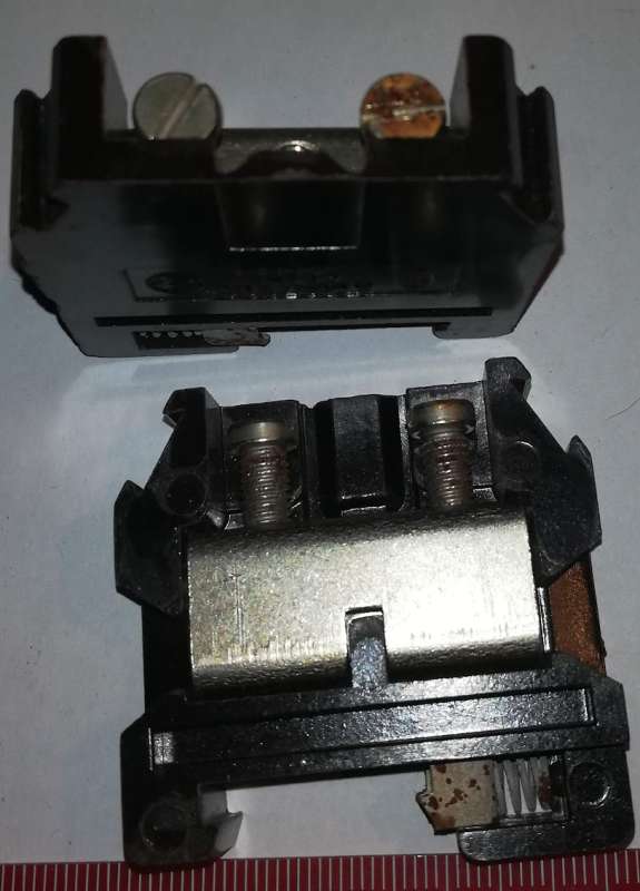 svorka Cu-Al 4-16 63A/660, staré