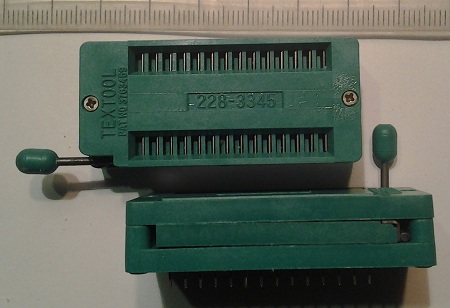 TEXTOOL 228-3345 .. 28 pin