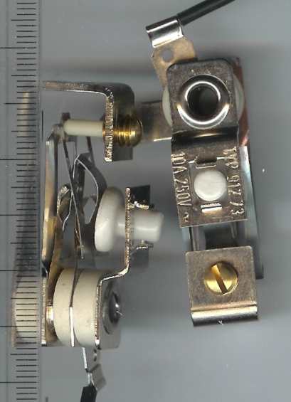termostat typ 912 73 - 10A 250Vac