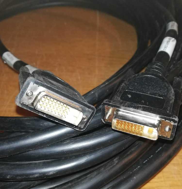 DVI/DVI cable 0371004-DVI  - 20m  .. použitý / used