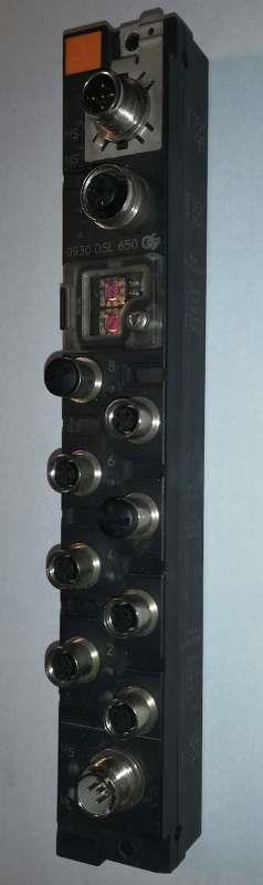 0930 DSL 650 - DeviceNet Device, 8 Digital IN/OUT, M8 F 3P, M12 Actuator Supply  .. použitý / used .. cena na dotaz / price on request