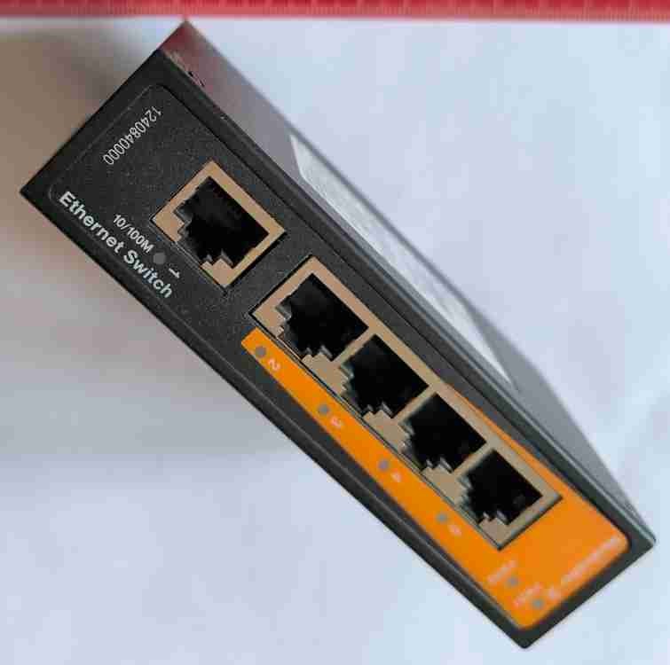 WEIDMULLER 1240840000 - IE-SW-BL05-5TX - Ethernet Switch  .. použitý / used