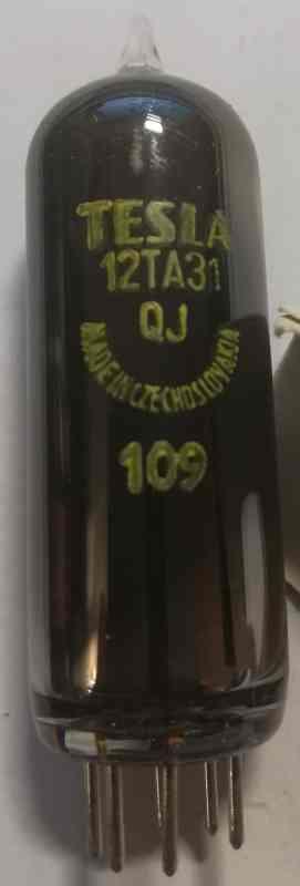 Elektronka 12TA31 TESLA