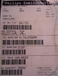 74LVC06APW - Hex inverter with open-dra  .. balení 50ks za 100Kč