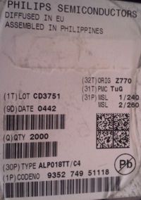 ALP018TT/C4 - PHILIPS SEMICONDUCTOR   .. cena na dotaz / price on request