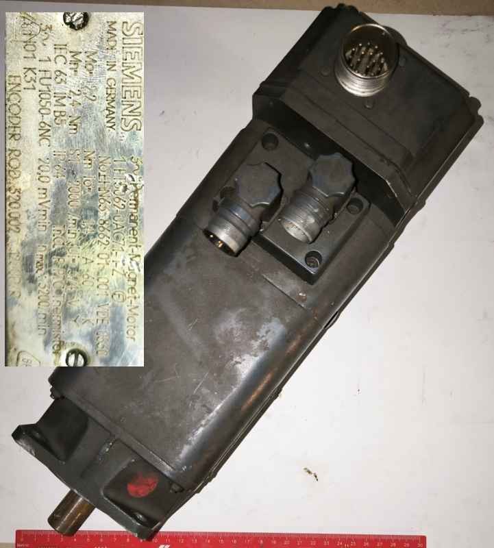 servo motor SIEMENS 1FT5062-0AC71-1-Z  ..  .. použitý / used   .. cena na dotaz / price on request
