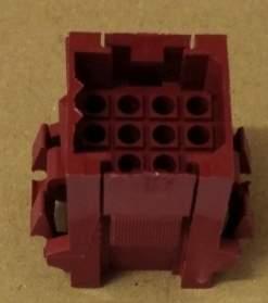 207018-1 - Rectangular Connector Housings, Wire-to-Board / Wire-to-Wire / Wire-to-Panel, 12 Position, 5mm [.197in] Centerline, Row-to-Row Spacing 5 mm [.197 in]